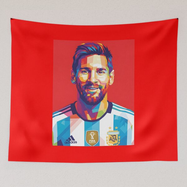 Aperçu de l'œuvre Lionel Messi Pop Art créée et vendue par zaidanfr66.