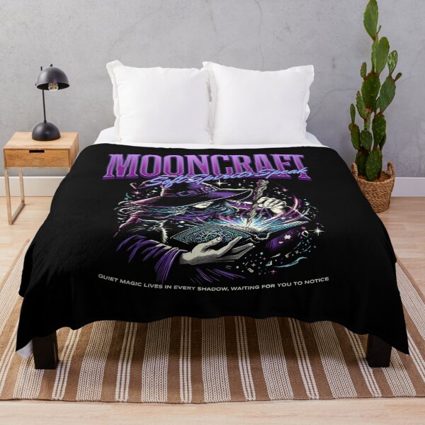 Item preview, Mooncraft Soft Spirits Speak Witch & Cat Magic Illustration designed and sold by FaeryNuff.