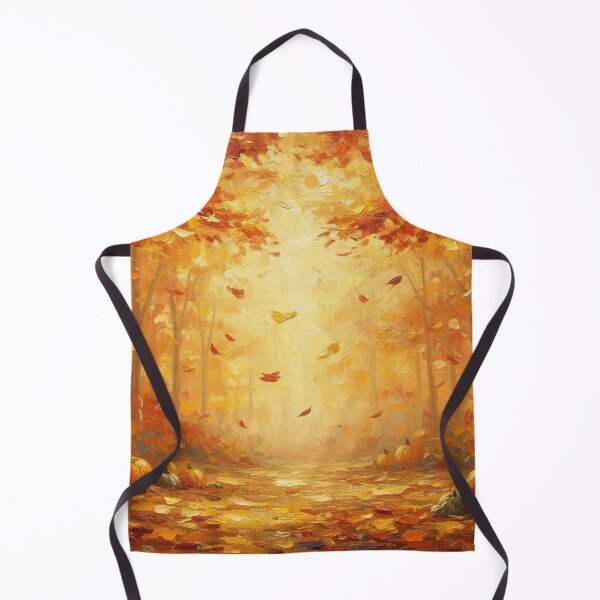 Item preview, Golden Autumn Forest Path Painting Desk Mat — Cozy Fall Harvest Pumpkins and Warm Sunbeam Woods Office Decor designed and sold by FestivityFinds.