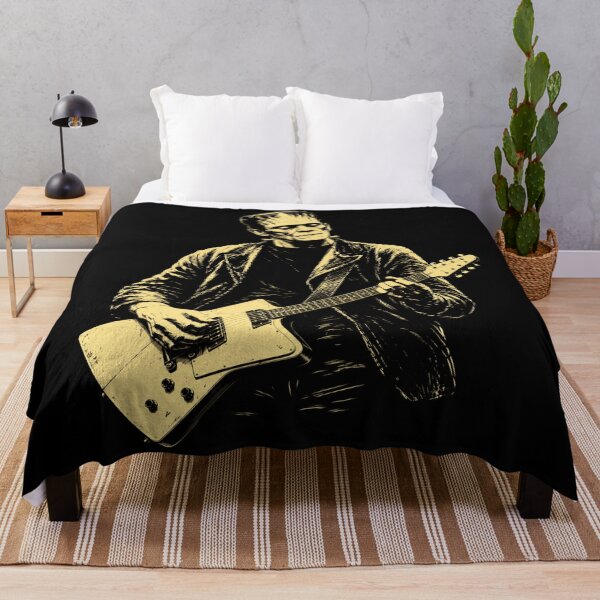 Item preview, Frankenstein Playing Electric Guitar Rock And Roll Graphic designed and sold by TrevionYoster.