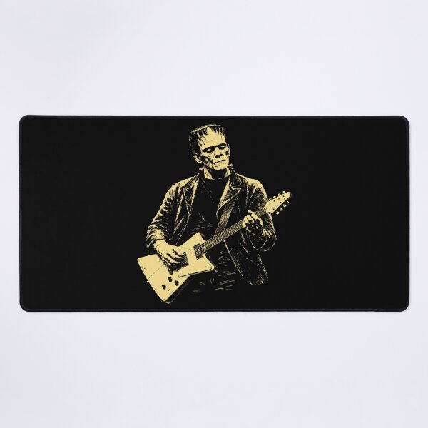 Item preview, Frankenstein Playing Electric Guitar Rock And Roll Graphic designed and sold by TrevionYoster.