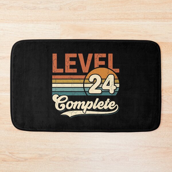 Item preview, Level 24 Complete Vintage Gamer 24th Birthday Retro Gaming Gift designed and sold by Zizo-DR44.