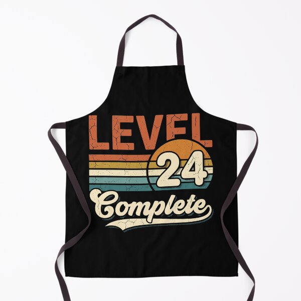 Item preview, Level 24 Complete Vintage Gamer 24th Birthday Retro Gaming Gift designed and sold by Zizo-DR44.