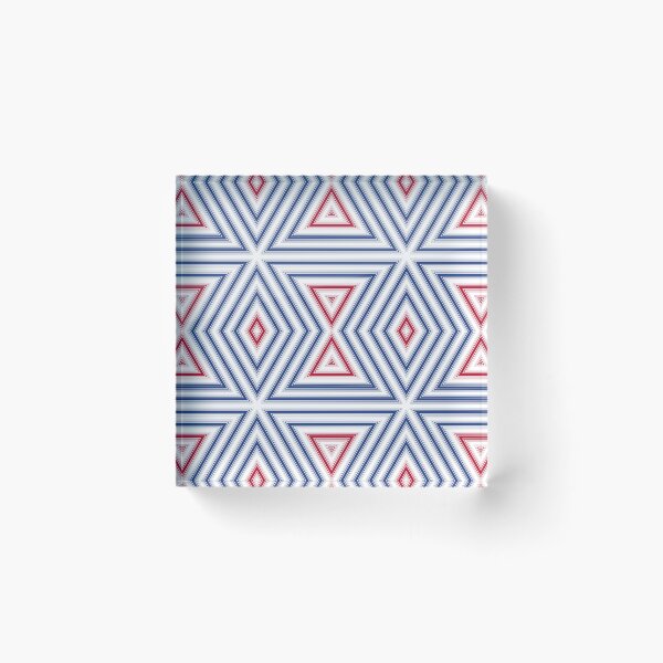 Item preview, Geometric multi-colored pattern shapes designed and sold by fuzzyfox.