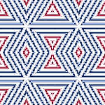 Artwork thumbnail, Geometric multi-colored pattern shapes by fuzzyfox
