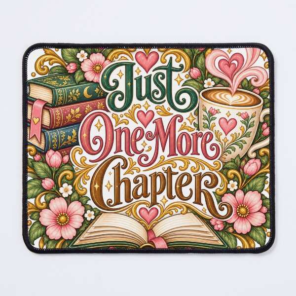 Item preview, Just One More Chapter designed and sold by ChaosChapter69.