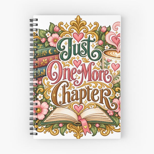 Item preview, Just One More Chapter designed and sold by ChaosChapter69.