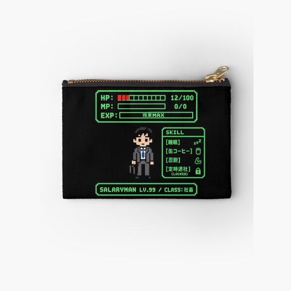 Item preview, Japanese Office Worker RPG 8-Bit Pixel Art Design designed and sold by maaameee.