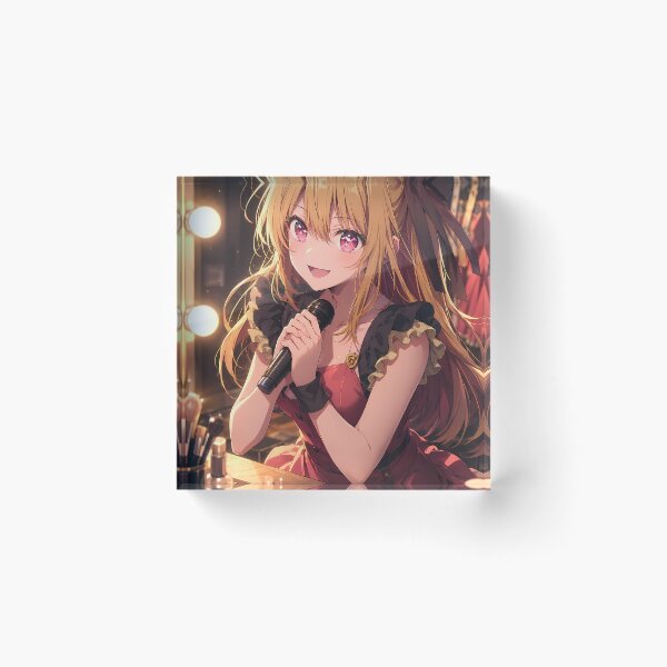Artikelvorschau, Ruby Hoshino Oshi no Ko Backstage Idol Glow entworfen und verkauft von SolenneAzur.