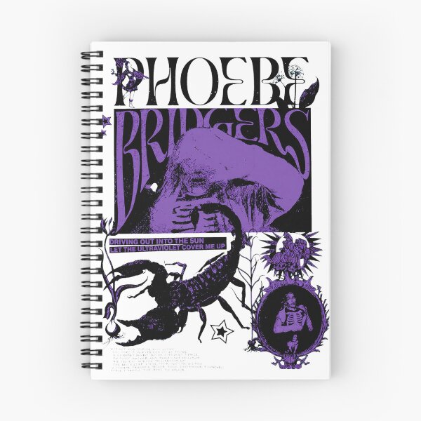 Item preview, Phoebe Bridgers Scorpion & Sun Lyric Design designed and sold by LEAHHATFIELD.