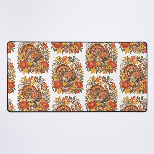 Item preview, Vintage Autumn Wild Turkey Botanical Thanksgiving Harvest Design designed and sold by JapanAnimeSH2.