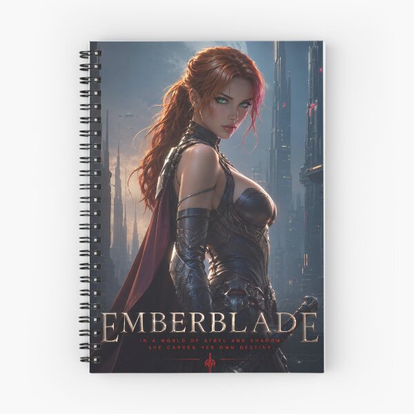 Item preview, Emberblade Sci-Fi Fantasy Poster designed and sold by Moviebuff91.