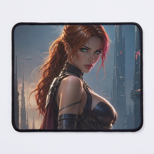 Item preview, Emberblade Sci-Fi Fantasy Poster designed and sold by Moviebuff91.