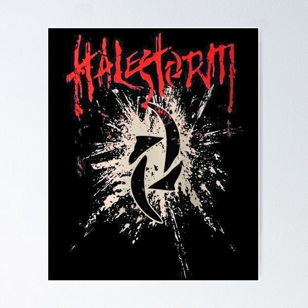 Item preview, Halestorms Band Logo designed and sold by Xavier Bouvet.