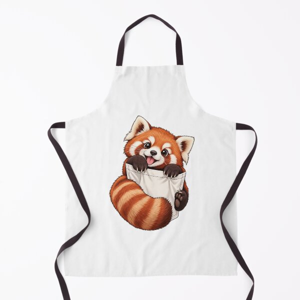 Item preview, Red Panda Hugging Pocket  designed and sold by Desikhanna123.