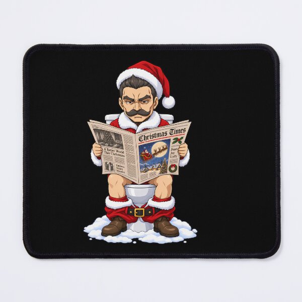 Item preview, Kurt von Rudersdorf Saga of Tanya the Evil Christmas Toilet Humor designed and sold by SolenneAzur.