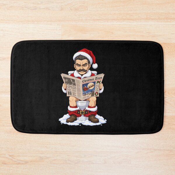 Item preview, Kurt von Rudersdorf Saga of Tanya the Evil Christmas Toilet Humor designed and sold by SolenneAzur.