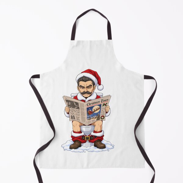 Item preview, Kurt von Rudersdorf Saga of Tanya the Evil Christmas Toilet Humor designed and sold by SolenneAzur.