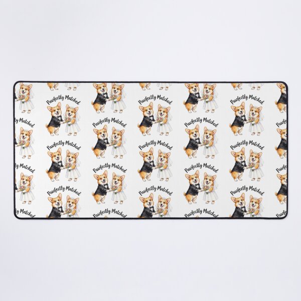 Item preview, Corgi Wedding Couple Standing designed and sold by Tiffany Roy.