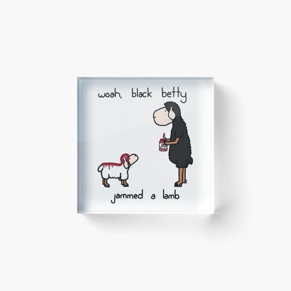 Item preview, Woah Black Betty designed and sold by Xavier Bouvet.
