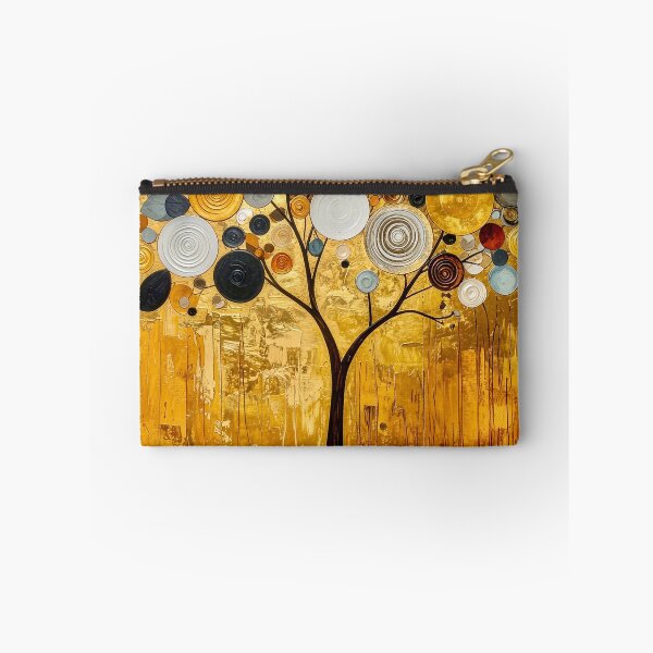 Item preview, Golden Tree of Life in Gustav Klimt Style designed and sold by Vicky Brago-Mitchell®.