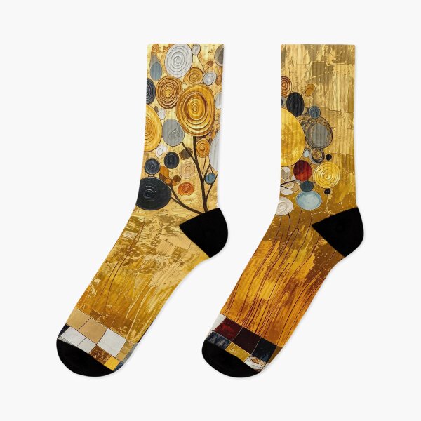 Item preview, Golden Tree of Life in Gustav Klimt Style designed and sold by Vicky Brago-Mitchell®.
