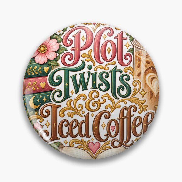 Item preview, Plot Twists and Iced Coffee designed and sold by ChaosChapter69.