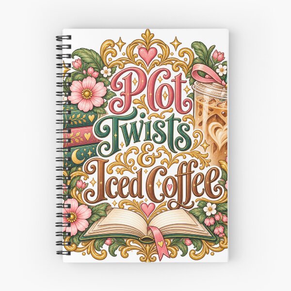Item preview, Plot Twists and Iced Coffee designed and sold by ChaosChapter69.