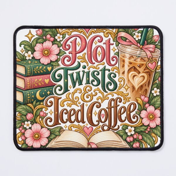Item preview, Plot Twists and Iced Coffee designed and sold by ChaosChapter69.