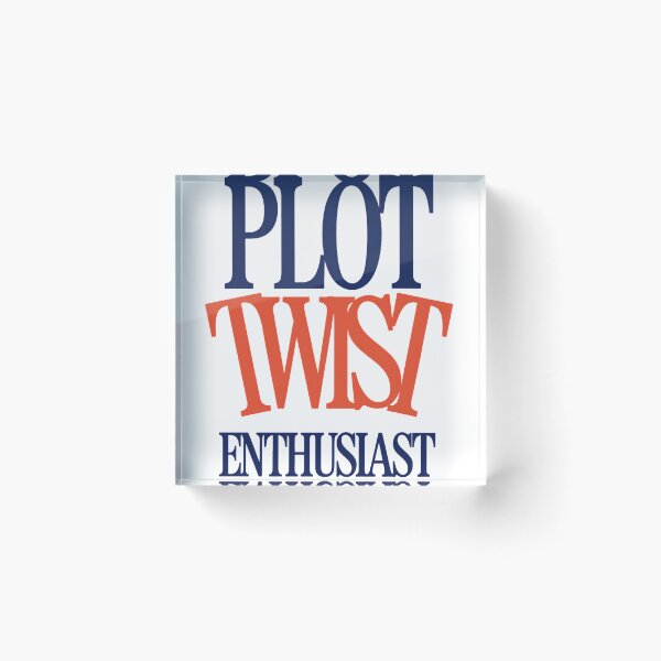 Item preview, Plot Twist Enthusiast Book Lover Reader Gift designed and sold by ys96.