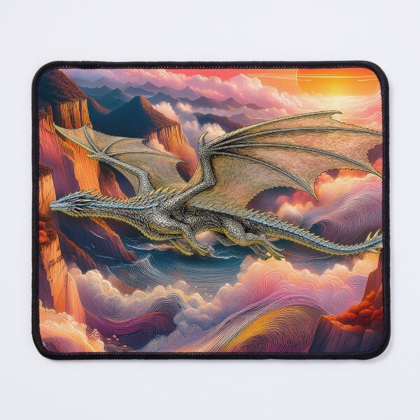 Item preview, Dragon of the Sunset designed and sold by Katherine Anne Michelle Minerva.