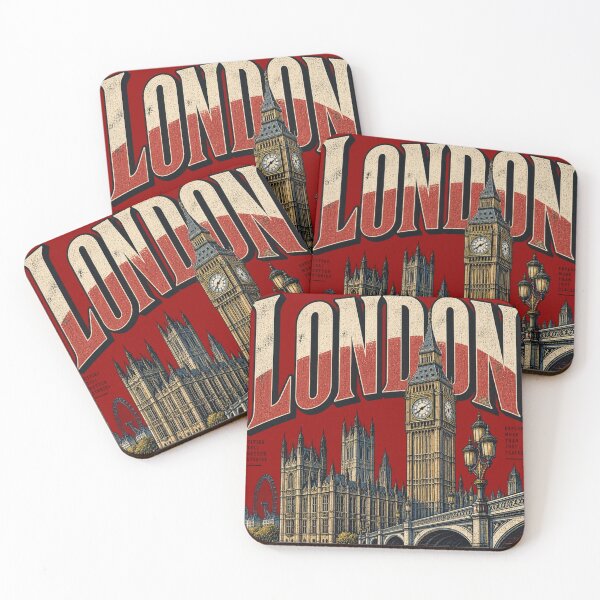 Item preview, LONDON — WHERE HISTORY LIVES designed and sold by KrungiT Design .