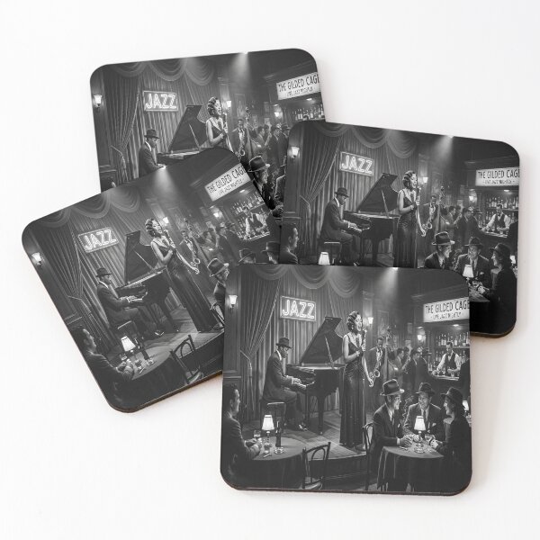 Item preview, 1930s Monochrome Jazz Noir Club Performance Scene designed and sold by Solomon-Ent-144.