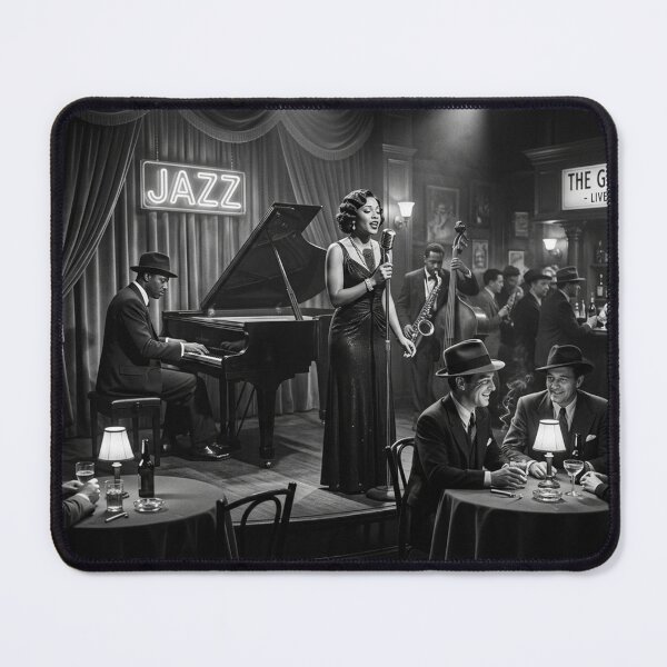 Item preview, 1930s Monochrome Jazz Noir Club Performance Scene designed and sold by Solomon-Ent-144.