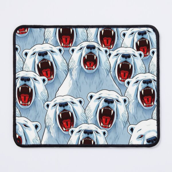 Item preview, Roaring Polar Bear Pattern designed and sold by pUNKnown.