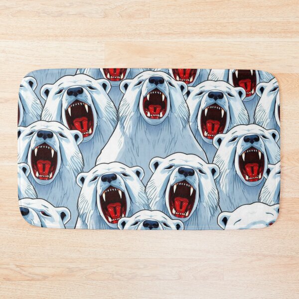 Item preview, Roaring Polar Bear Pattern designed and sold by pUNKnown.