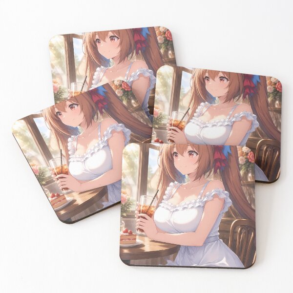 Item preview, Daiwa Scarlet Uma Musume Sunny Cafe Break designed and sold by SolenneAzur.