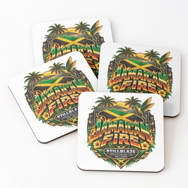 Item preview, Jamaican Fire – Jamaica Pride Streetwear by STILLBLAZE designed and sold by BilcoStillbaze.