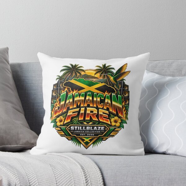 Item preview, Jamaican Fire – Jamaica Pride Streetwear by STILLBLAZE designed and sold by BilcoStillbaze.