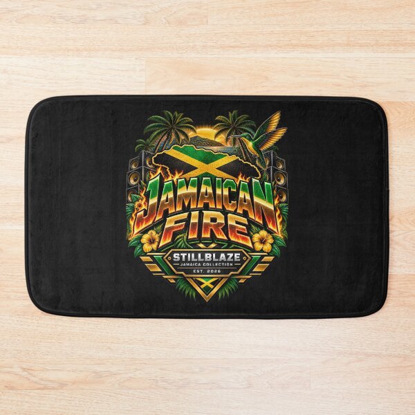 Item preview, Jamaican Fire – Jamaica Pride Streetwear by STILLBLAZE designed and sold by BilcoStillbaze.