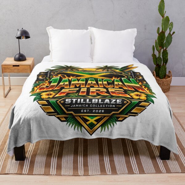 Item preview, Jamaican Fire – Jamaica Pride Streetwear by STILLBLAZE designed and sold by BilcoStillbaze.