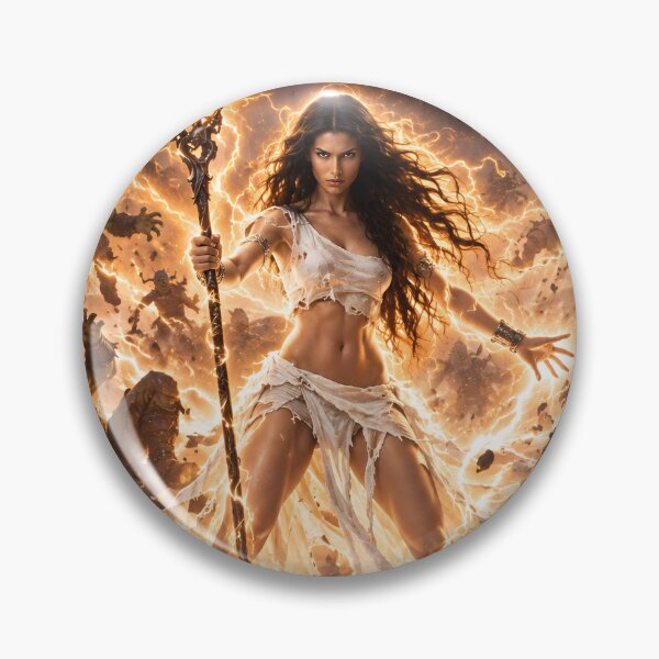 Item preview, The Lightning Sorceress: This Fight is Over! designed and sold by Moviebuff91.