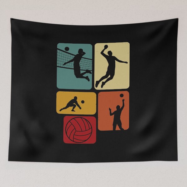 Item preview, volleyball retro designed and sold by kiakuki.