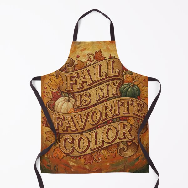 Item preview, Fall Is My Favorite Color Vintage Autumn Pumpkin and Leaves  designed and sold by FestivityFinds.