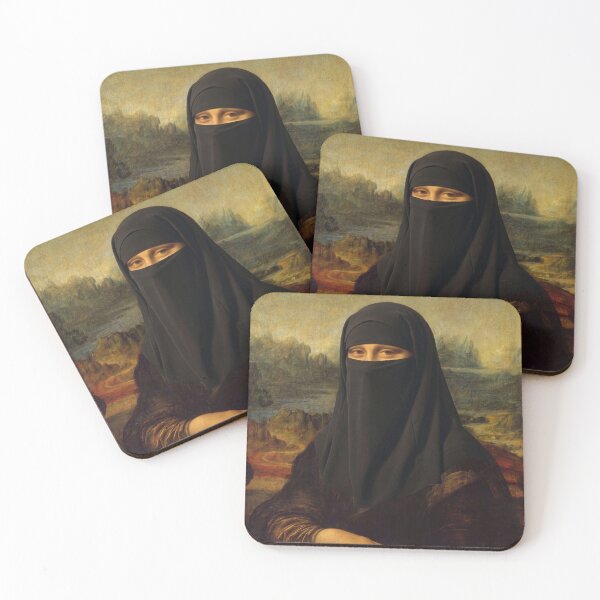 Item preview, Mona Lisa wearing Niqabi designed and sold by ShabanMerch⭐⭐⭐.