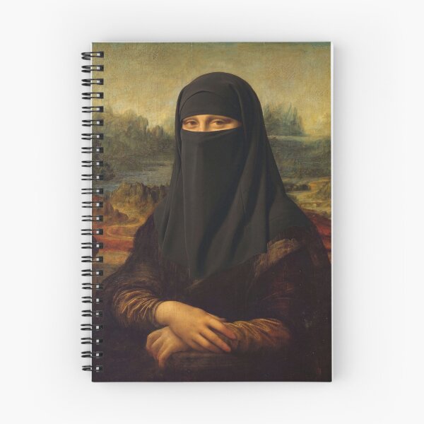 Item preview, Mona Lisa wearing Niqabi designed and sold by ShabanMerch⭐⭐⭐.