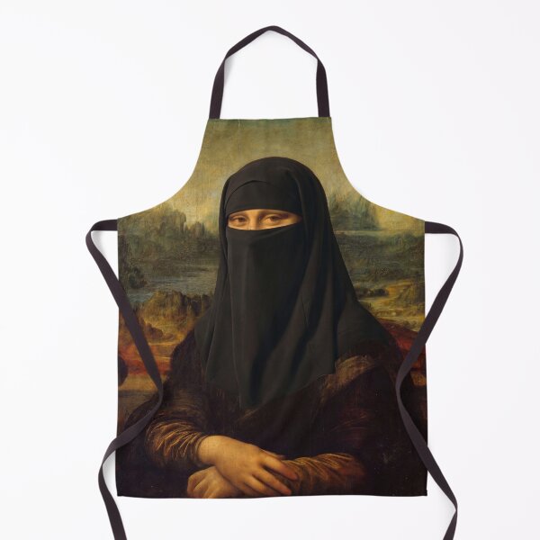 Item preview, Mona Lisa wearing Niqabi designed and sold by ShabanMerch⭐⭐⭐.