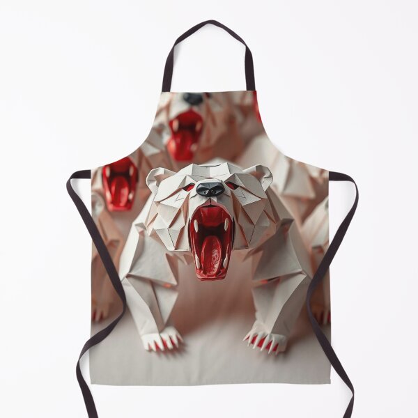 Item preview, Paper Roaring Polar Bear Pattern designed and sold by pUNKnown.