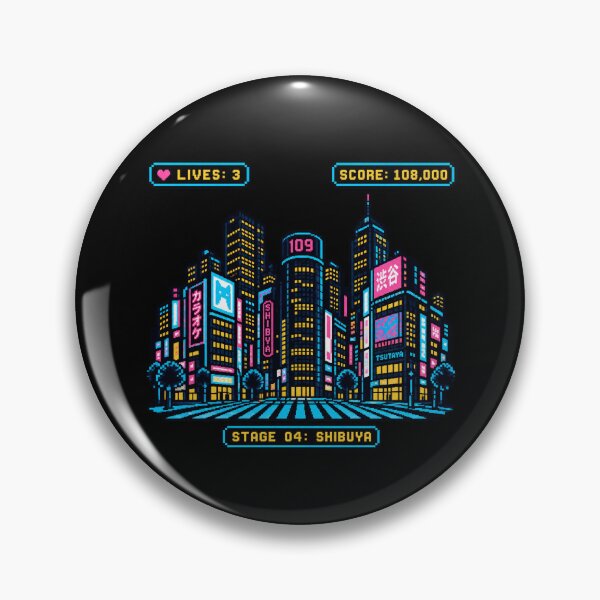 Item preview, 8BIT TOKYO – STAGE 04: SHIBUYA | Retro Pixel Art Tokyo Gaming Design designed and sold by maaameee.
