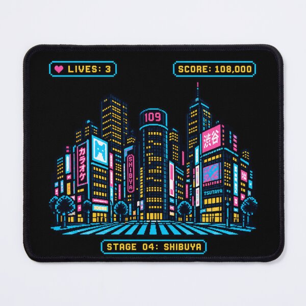 Item preview, 8BIT TOKYO – STAGE 04: SHIBUYA | Retro Pixel Art Tokyo Gaming Design designed and sold by maaameee.